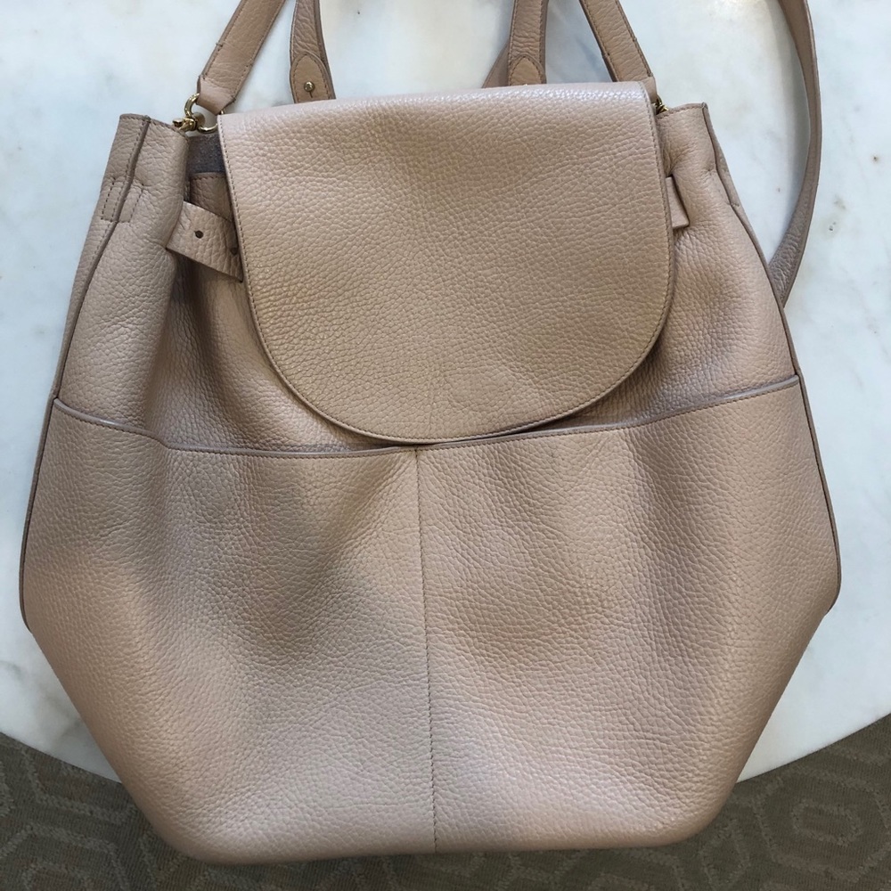 Cuyana Backpack in Blush